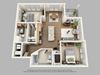 2 Bedroom, 2 Bathroom